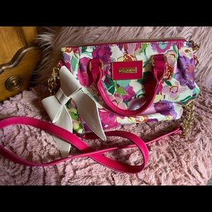 Betsey Johnson Floral Crossbody